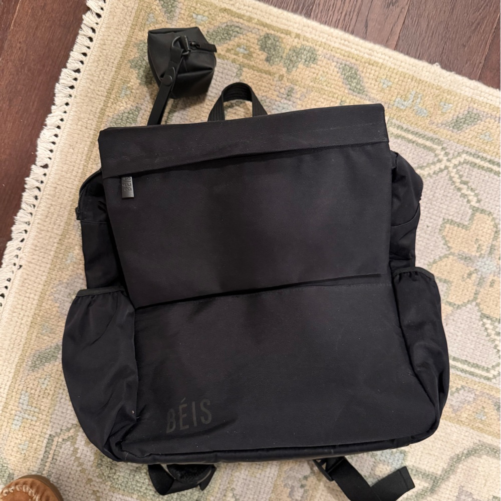 BEIS Ultimate Diaper Bag / Backpack in Black